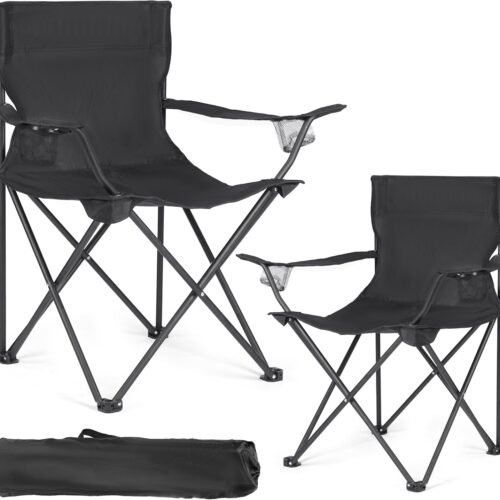 Lightweight Comfortable Camping Chair for Adults and Smaller Individuals, Compact Durable Portable