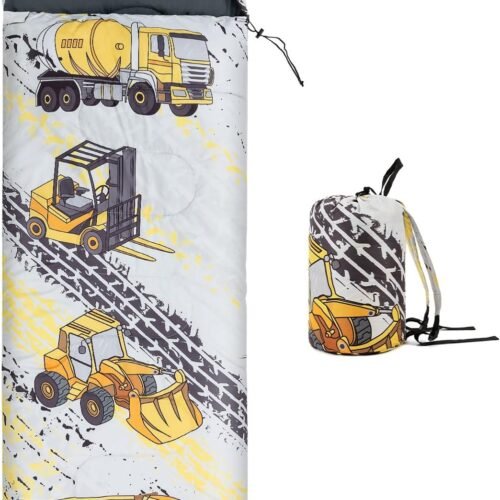 Lightweight 3-Season Waterproof Sleeping Bag for Kids