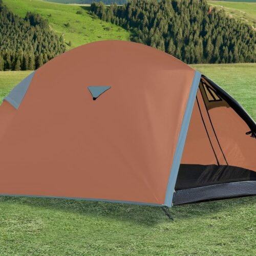 Backpacking Tent, Easy Setup, Waterproof, Lightweight, for 1-2 Persons, Hiking